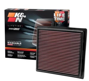 Dodge Durango Performance Air Intake - K&N Engineering - Drop-in Air Filter - `11-`18